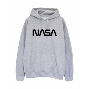 NASA Mens Modern Logo Hoodie / Sports Gray